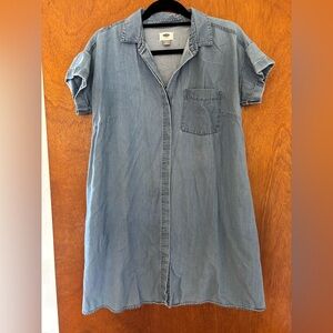Old Navy Chambray Dress size M